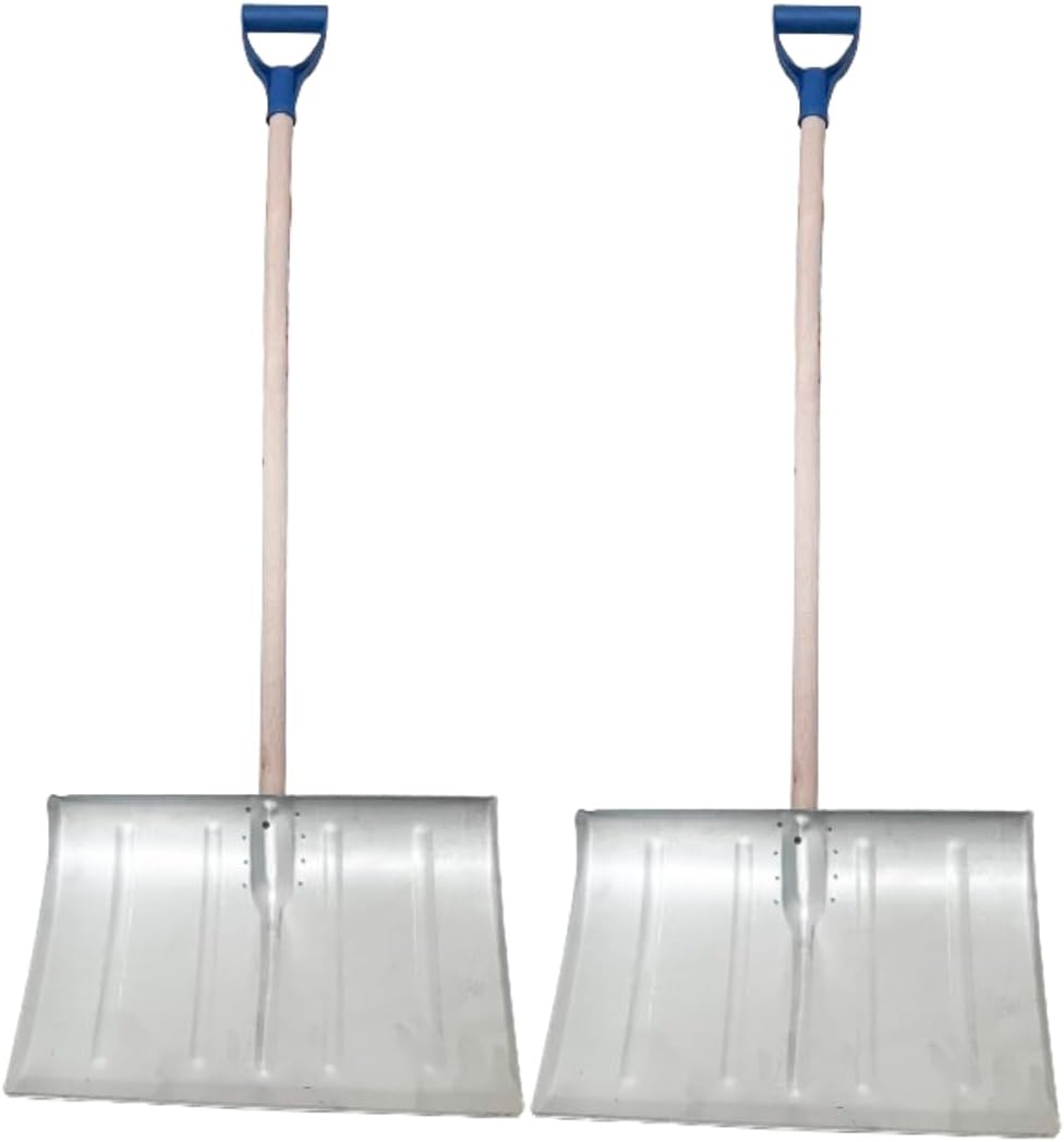 2x Łopata metalowa do śniegu + gryf 
