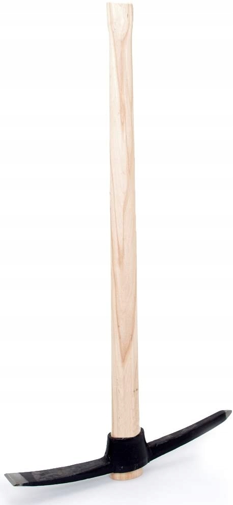 Kilof 2,5 kg Obustronny Oprawny Drewniany Uchwyt